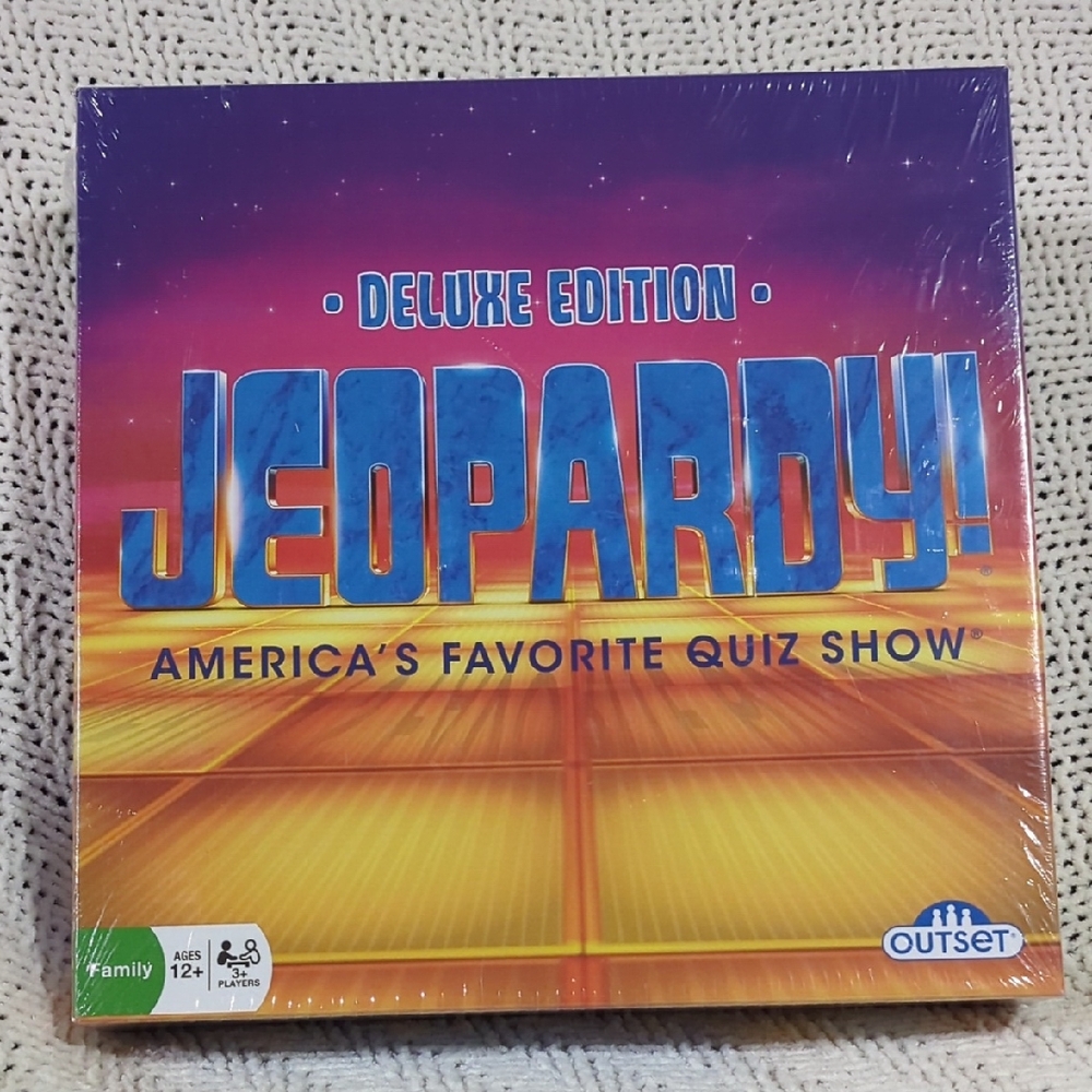 NWT Deluxe Edition Jeopardy! Game